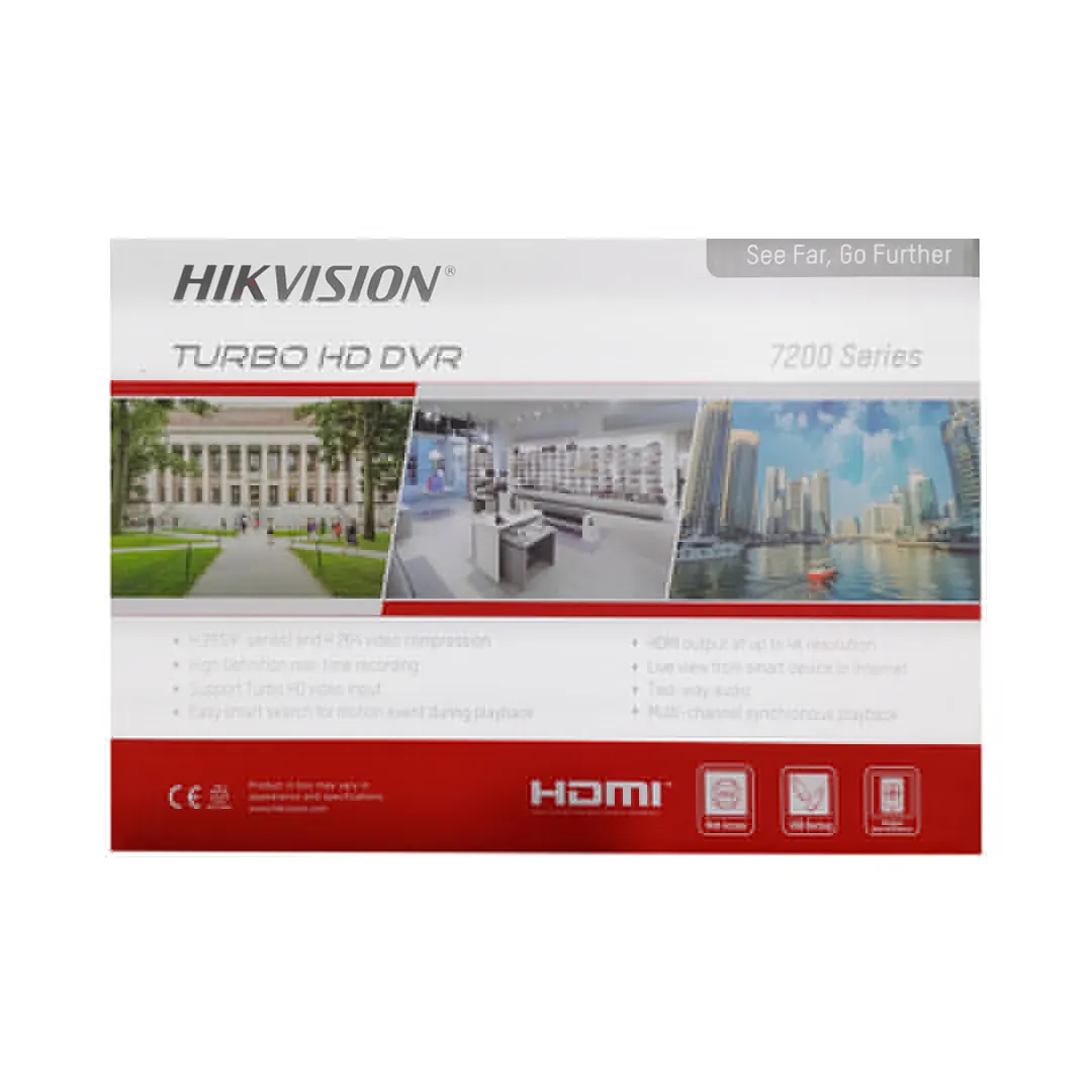 (1004) Dvr Hikvision  4 canales soporta  1080P SERIE 7100 DS-7104HGHI-F1