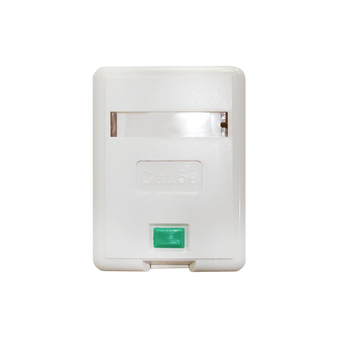 (145) Cajetín de pared mega power 1 puerto rj45 sin jack