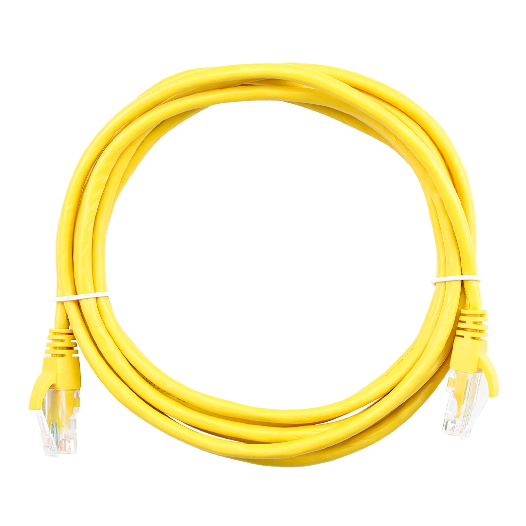 (1237) Cable de red rj45 cat 5e 1mts con bolsa sellado