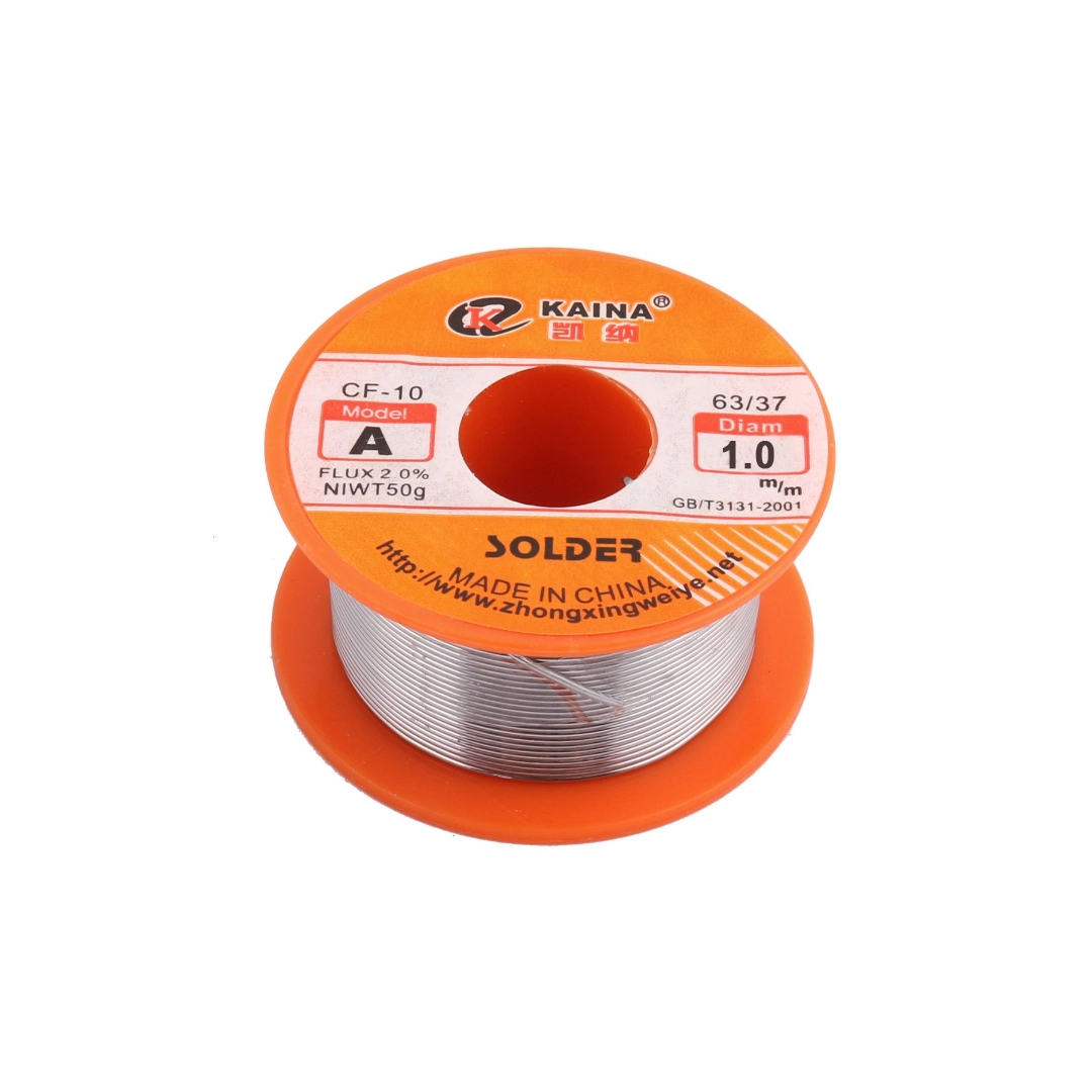 (1662) Rollo estano 1.0MM 50G kaina