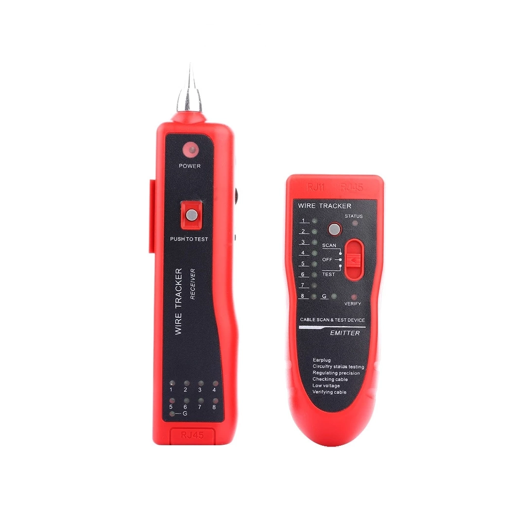 (1801) Rastreador cable comprobador para rj11 rj45