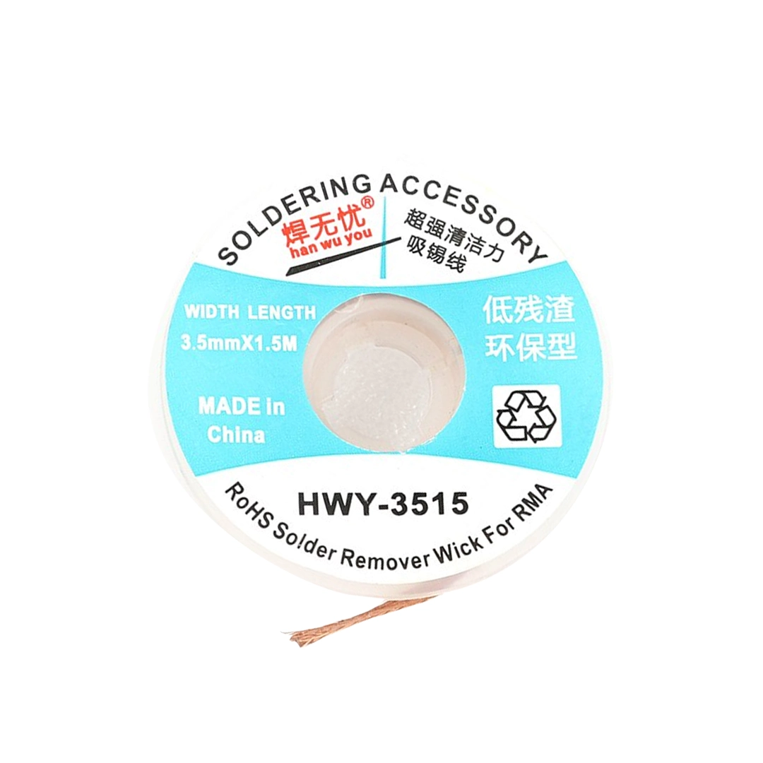 (1817) Malla desoldadora 3.5mm 1.5m  hwy-3515