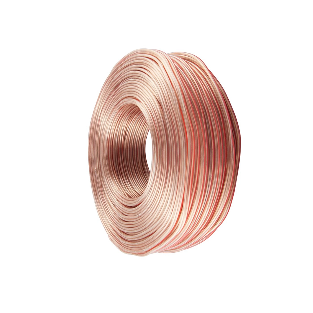 (1950) Cable de audio para corneta por metro roja negro 10x2 100mts