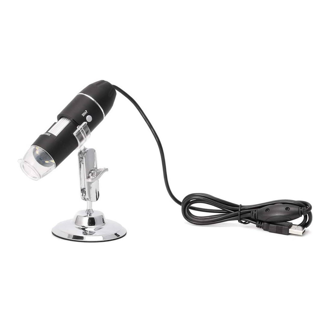 (2250) Microscopio Digital 1600x, Lupa Digital 8 Led, puerto usb, tipo c