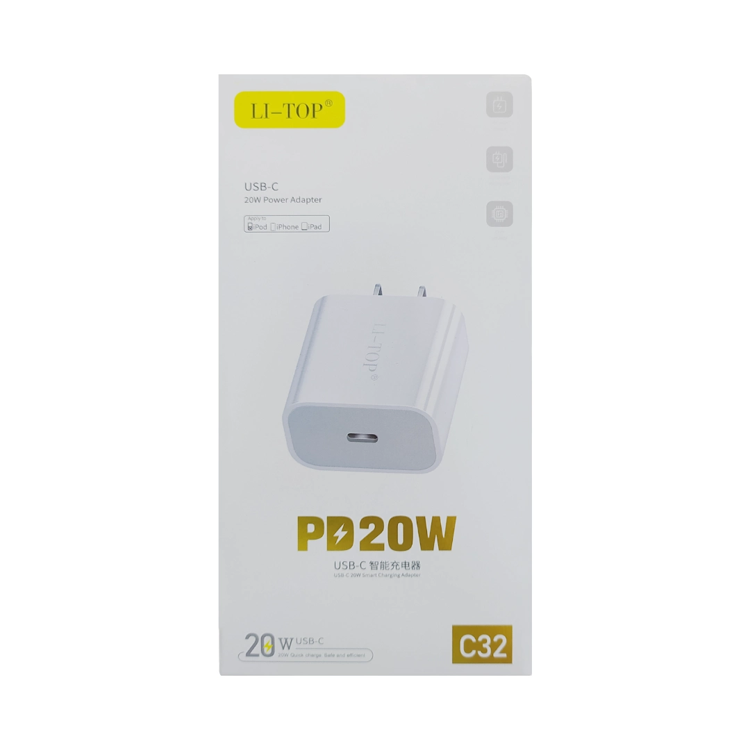 (2401) Cargador litop 20w tipo c