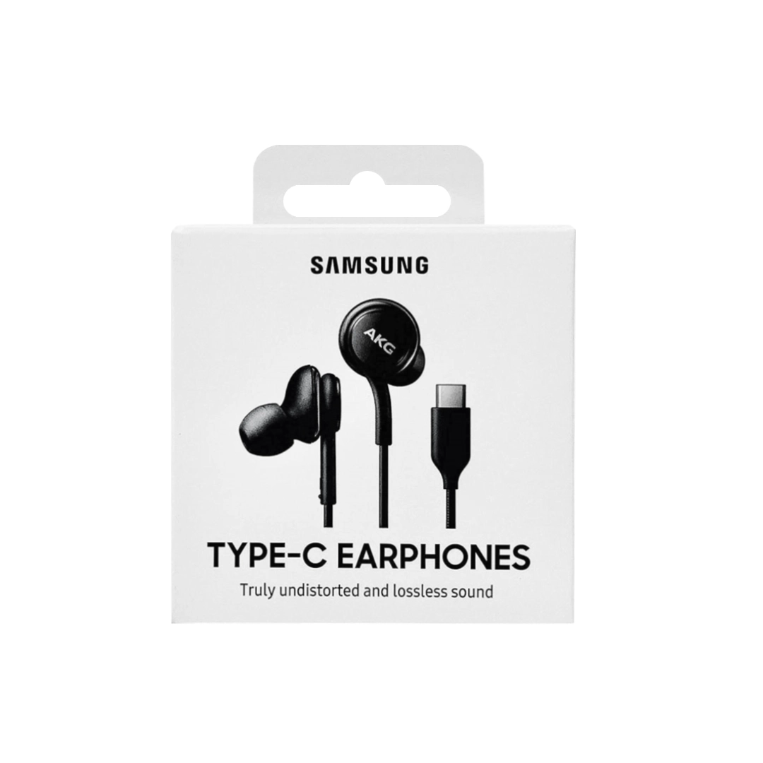 (2427) Auriculares Samsung akg tipo C Negro
