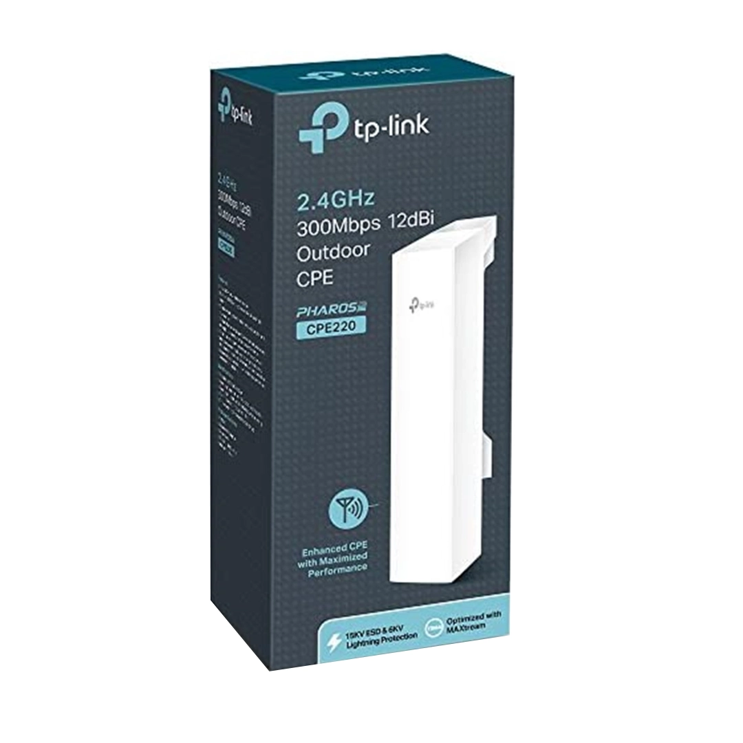 (2482) Antena Access Point punto de acceso Pharos CPE de Exterior 2.4Gz 300Mbps 12dBi