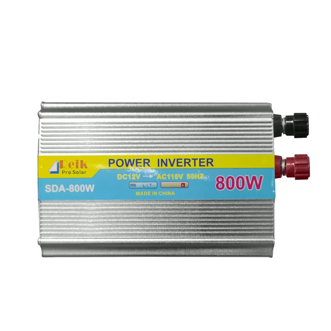 (2591) Inversor de corriente 12V 110V  800W onda modificada Reik