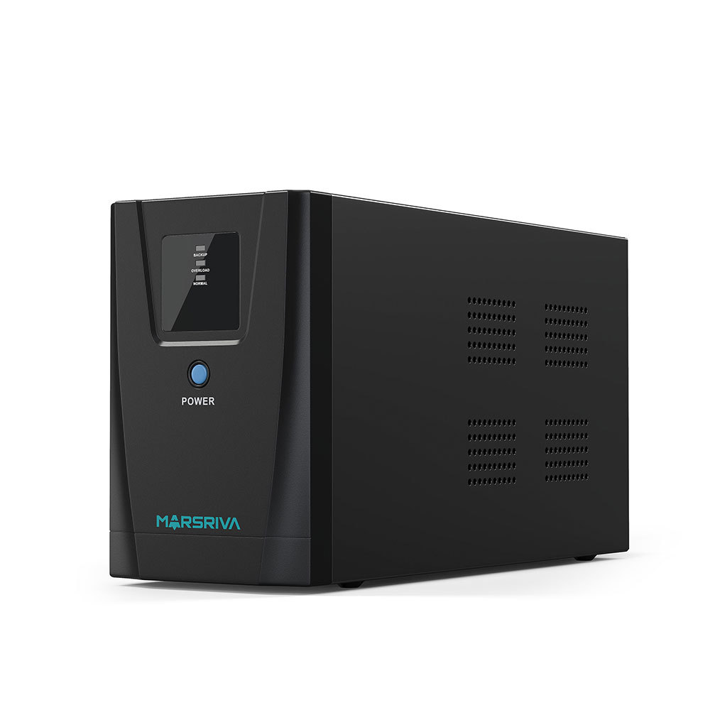 (128) UPS Marsriva 1500VA / 900W  12V/7AH 2