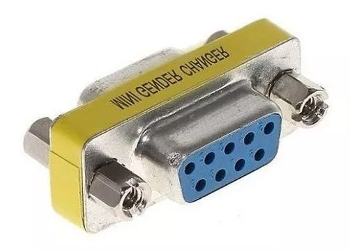 (2810) Union db9 hembra hembra