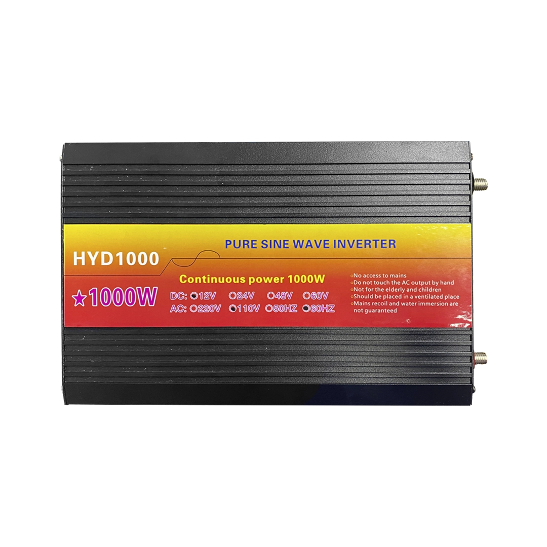 (2843) 1000W INVERSOR DE CORRIENTE 12V/110V  ONDA PURA