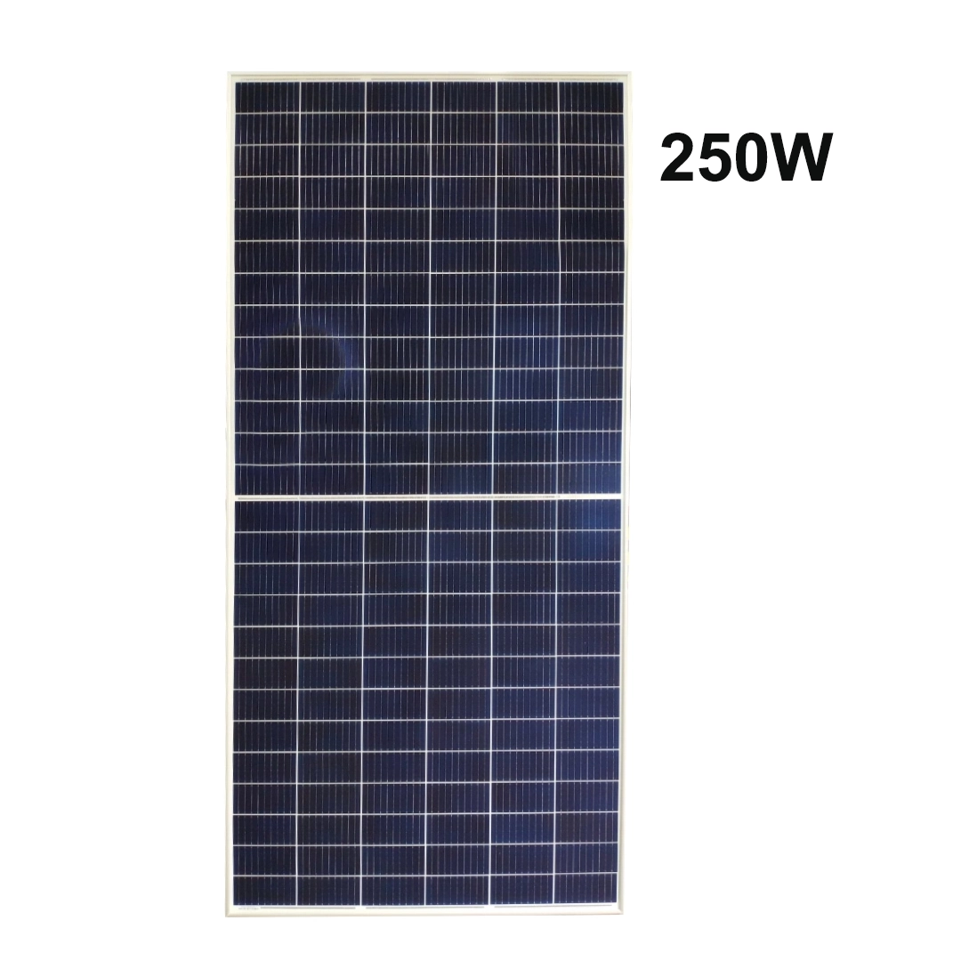 (3057) Panel solar monocristalino 250W  36V  con conector mc4 160,5x76cm