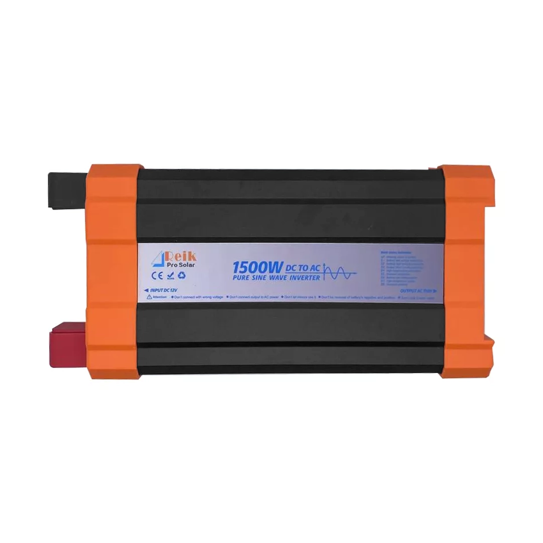 (3029) Inversor de corriente  1500W 12v/110v Onda pura Reik pro