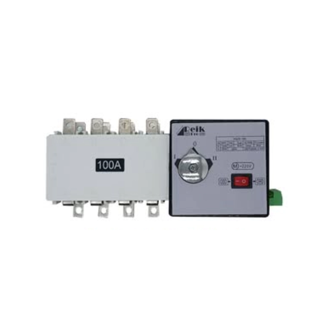 (3239) Transfer switch ats transferencia automatica y manual 4 polo 100a tipo de aislamiento hd10-100 reikpro