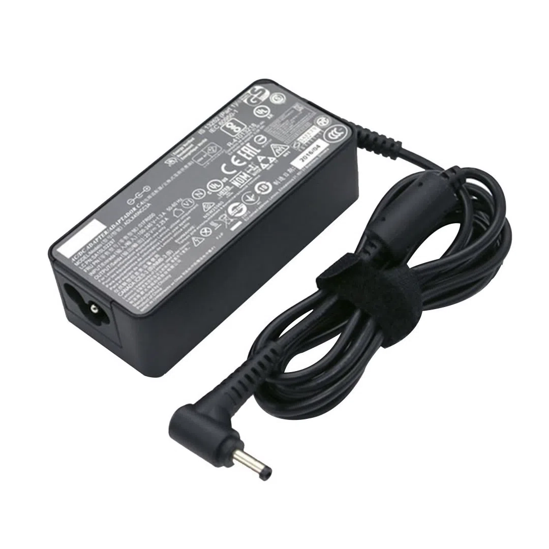 (3369) Cargador de laptop lenovo 19v 4.74a punta codo 5.5x2.5mm