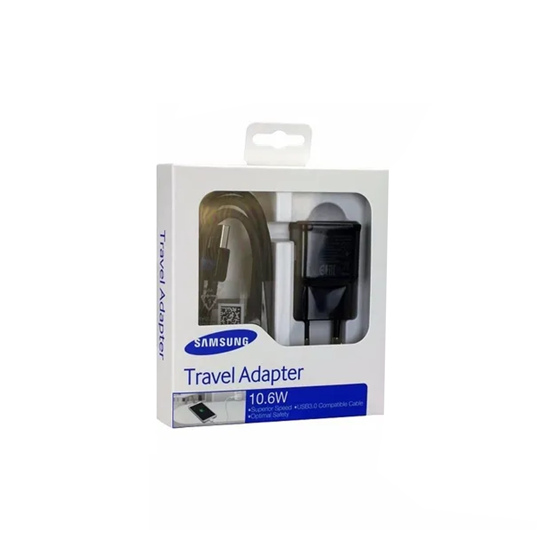 (3393) Cargador para celular con cable usb tipo c 5v 3a marca samsung
