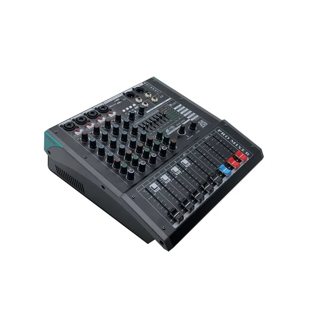(3422) Consola amplificada 4 canales profesional reikpro audio max-4000