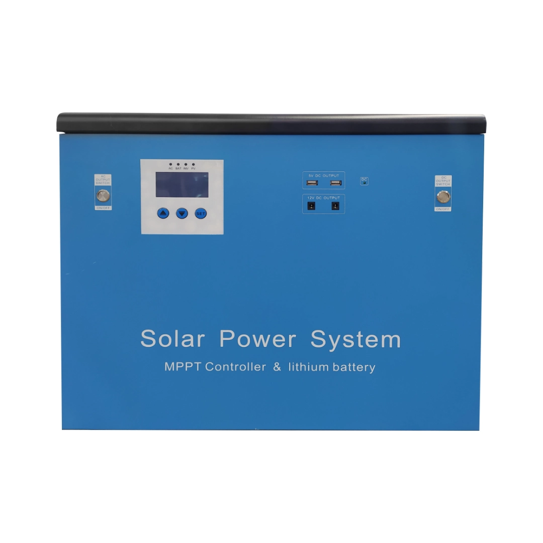 (3444) Inversor recargable sistema enegia integrada ups 5000w (3kv) sin panel solar reik