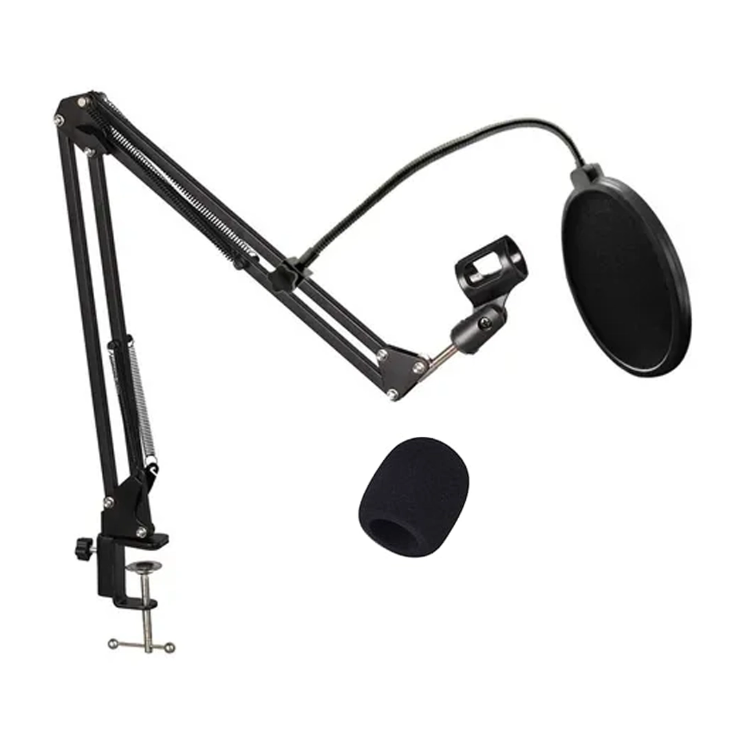 (3449) Kit para micrófono antipod, paral de jirafa y forro para micrófono