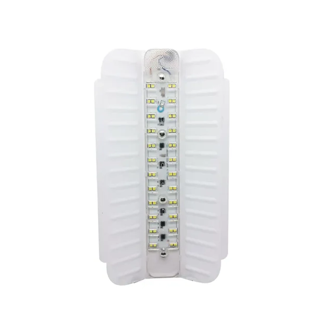 (3460) Lampara reflector aluminio mate blanco 50w solo 110v antiagua reikpro light