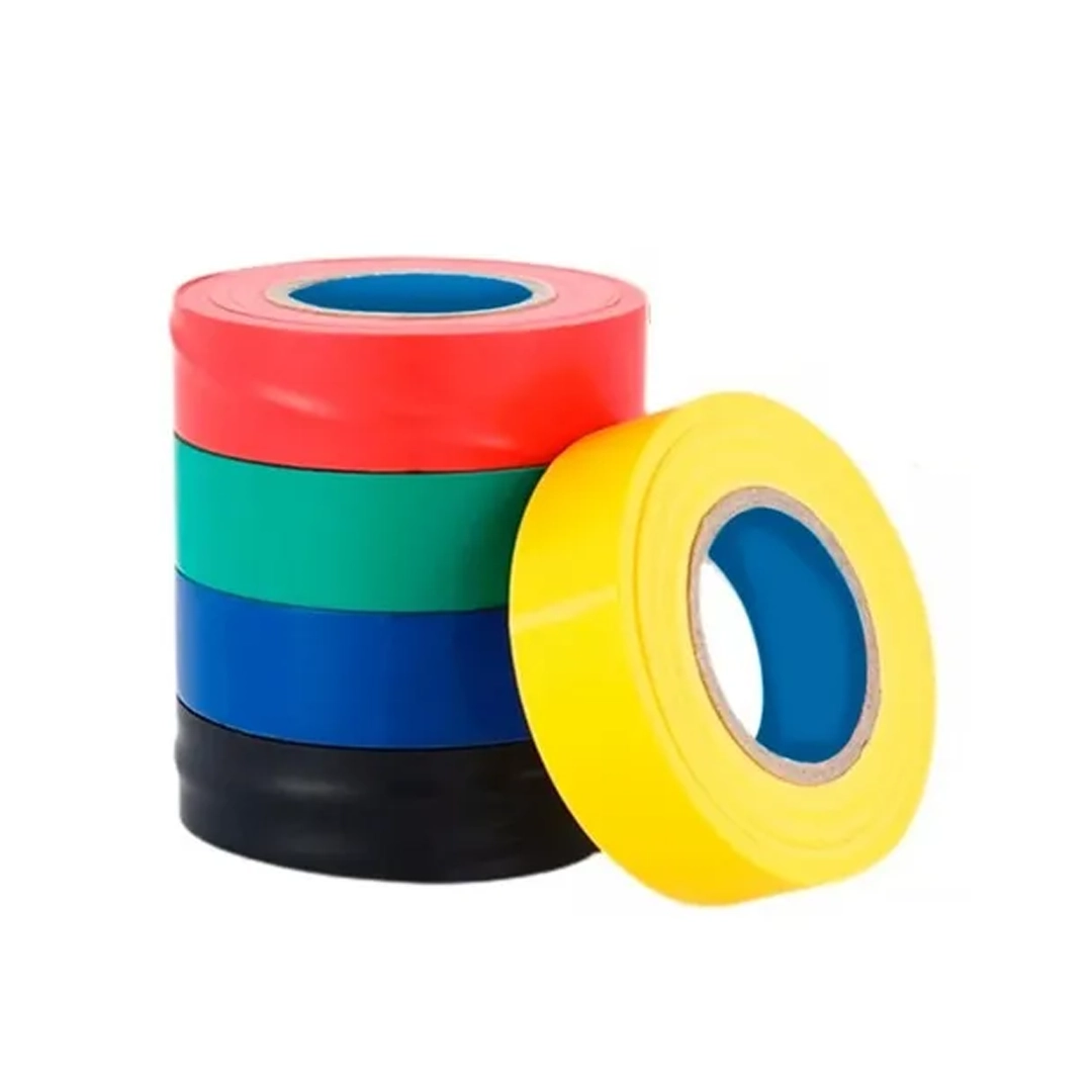 (3560) Teipe de colores negro/verde/azul/amarillo/roja