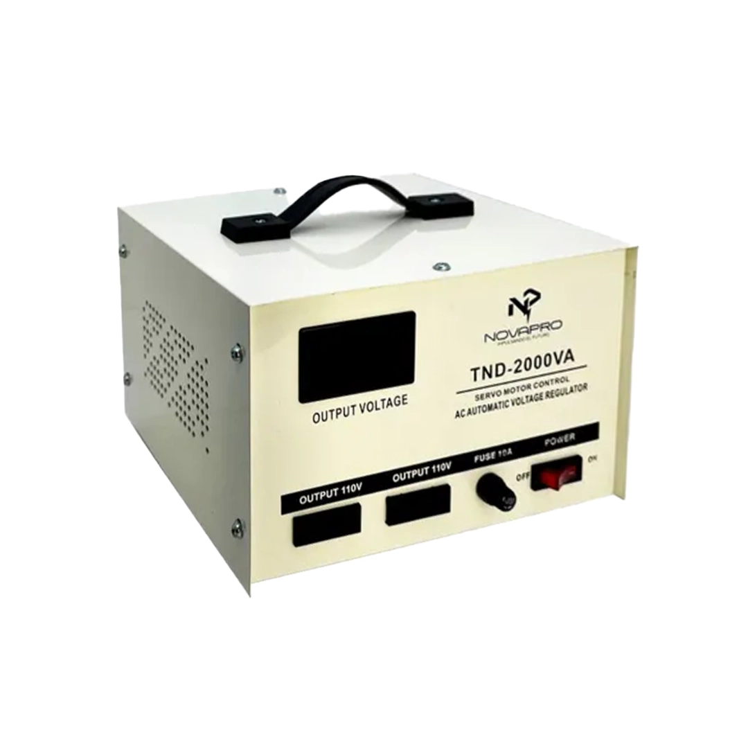 (3594) Estabilizador elevador de voltaje 2000va 110v tnd2000va novapro