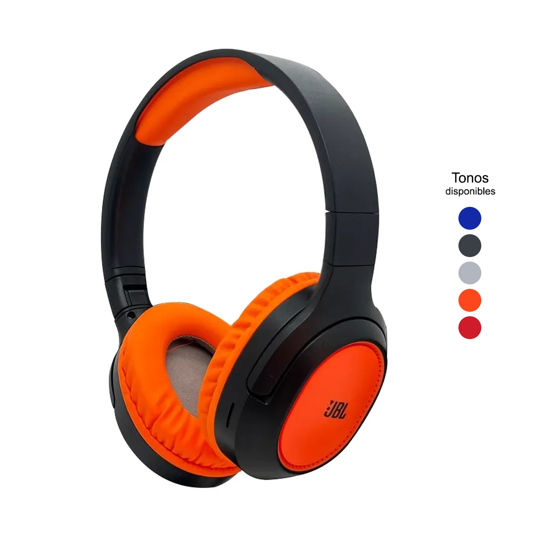 (3620) Audifono inalambrico negro+colores jbl tunejb55 blutooth/fm/radio